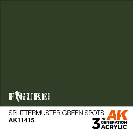 AK-11415 SPLITTERMUSTER GREEN 17 ML