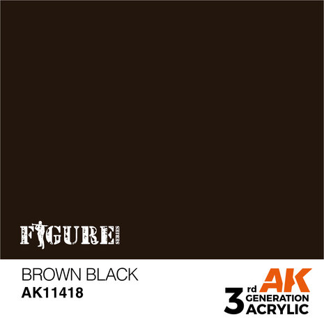 AK-11418 BROWN BLACK 17 ML