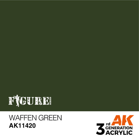 AK-11420 WAFFEN GREEN 17 ML