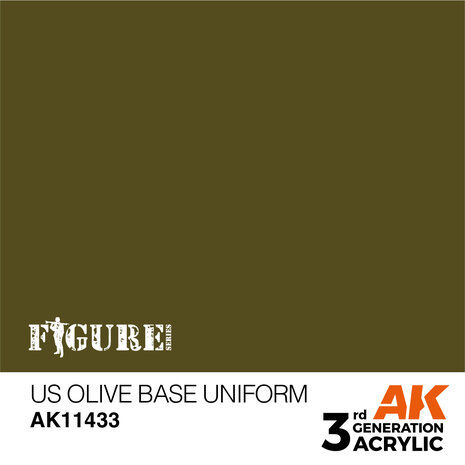 AK-11433 US OLIVE BASE UNIFORM 17 ML