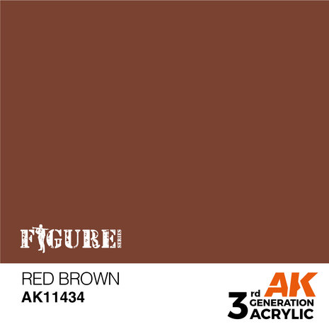 AK-11434 RED BROWN 17 ML