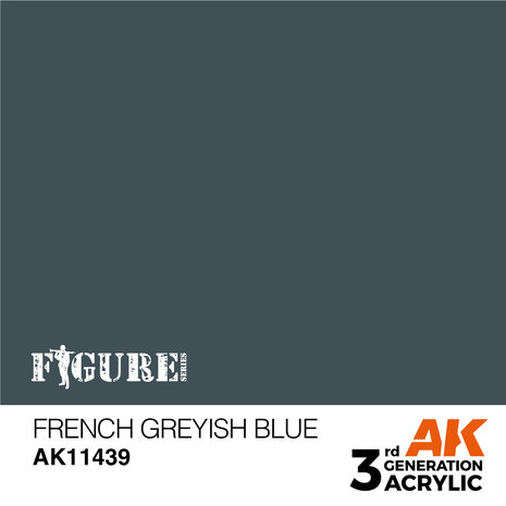 AK-11439 FRENCH GREYISH BLUE 17 ML