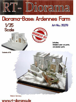 RT-DIORAMA 35279 ARDENNES FARM 1/35