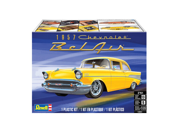 REVELL 14551 1957 CHEVY BEL AIR 1/25