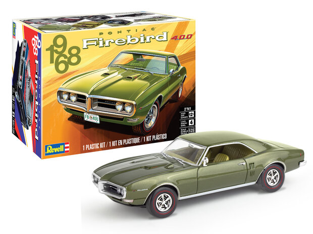 REVELL 14545 PONTIAC FIREBIRD 1968 1/25