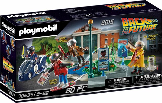 PLAYMOBIL 70634 BACK TO THE FUTURE DEEL II HOVERBOARD ACHTERVOLGING