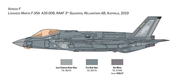 ITALERI 1464 F-35 LIGHTNING 2 BEAST MODE 1/72