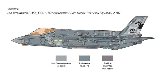 ITALERI 1464 F-35 LIGHTNING 2 BEAST MODE 1/72