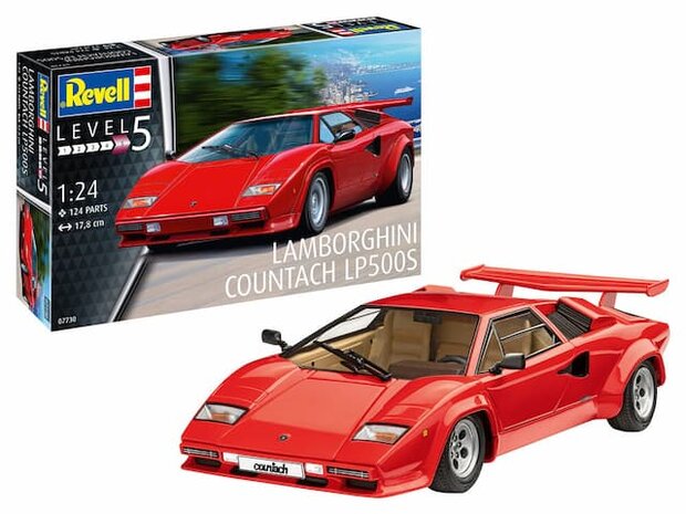 REVELL 07730 LAMBORGHINI COUNTACH LP500S 1/24