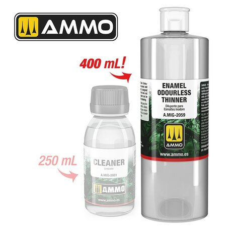 A.MIG 2059 ENAMEL ODOURLESS THINNER 400 ML