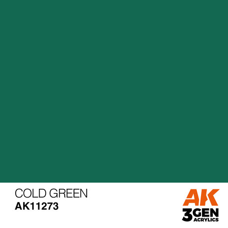 AK-11273 COLOR PUNCH COLD GREEN 17ML