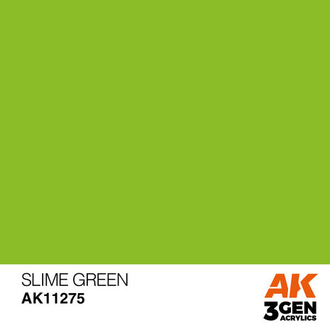 AK-11275 COLOR PUNCH SLIME GREEN 17ML