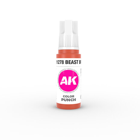 AK-11278 COLOR PUNCH BEAST BROWN 17ML