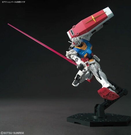 BANDAI 5058929 HG RX-78-02 GUNDAM E.F.F. PROTOTYPE MOBILE SUIT 1/144