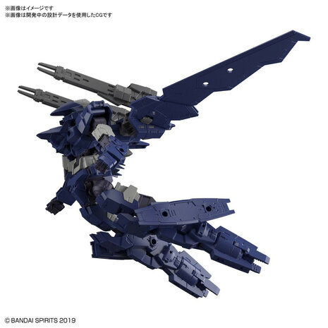 BANDAI 5058867 30MM ALTO (FLIGHT TYPE)(NAVY) eEXM-17 1/144