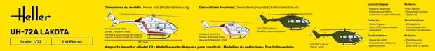 HELLER 80379 UH-72A LAKOTA 1/72 