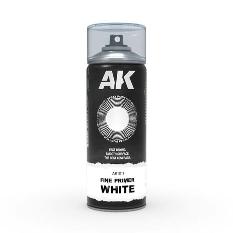 AK AK1011 FINE PRIMER WHITE 400ML