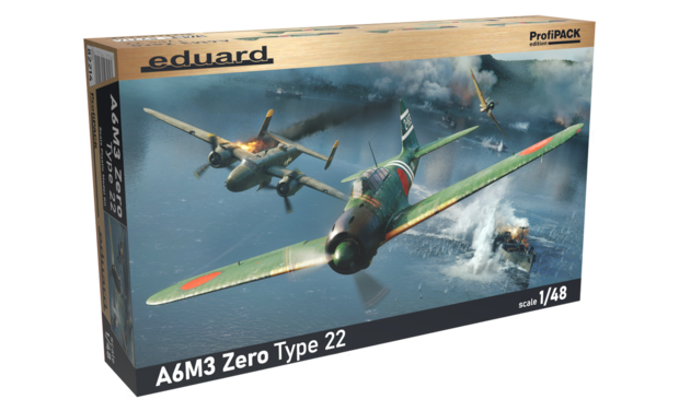 EDUARD 82214 A6M3 ZERO TYPE 22 1/48