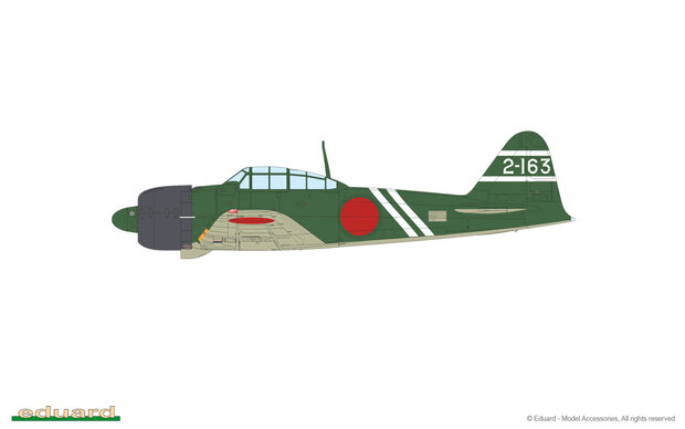 EDUARD 82214 A6M3 ZERO TYPE 22 1/48