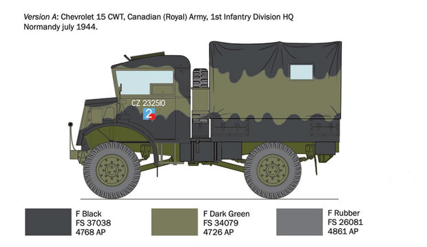 ITALERI 0233 CHEVROLET 15 CWT 1/35