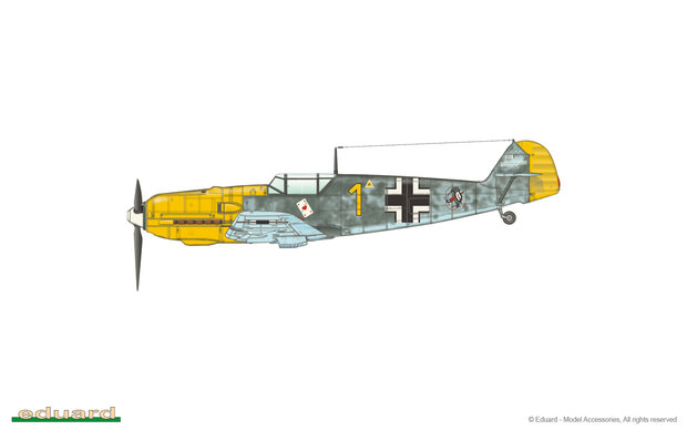 EDUARD 3002 BF 109E-3 1/32