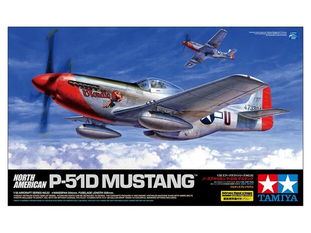 TAMIYA 60322 P-51D MUSTANG 1/32 