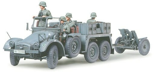 TAMIYA 35259 WWII GERMAN KRUPP PROTZE 1T-TOWING TRUCK 1/35