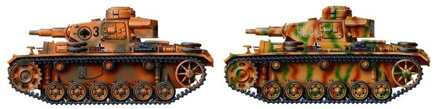 TAMIYA 35290 WWII GERMAN PANZERKAMPFWAGEN III Ausf.N 1/35