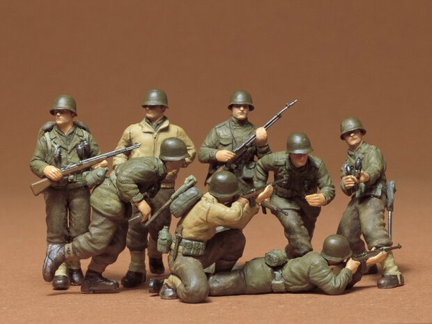 TAMIYA 35048 U.S. INFANTRY WEST EUROPE THEATHER 1/35