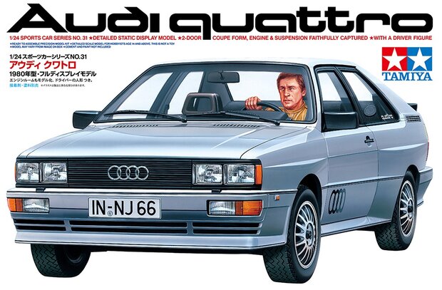 TAMIYA 24031 AUDI QUATTRO 1/24