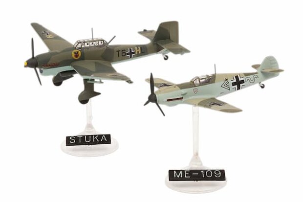 REVELL 03770 MESSERSCHMITT BF109E & JUNKERS JU87B 1/144