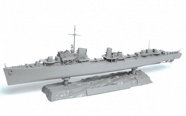 ZVEZDA 9043 WW2 GERMAN DESTROYER Z-17 “DIETHER VON ROEDER” 1/350