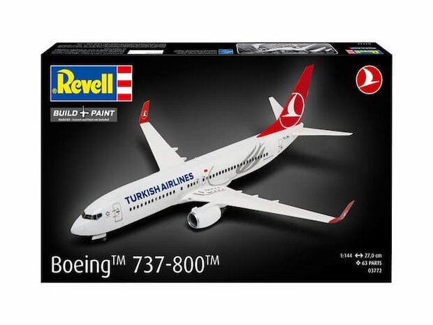 REVELL 03772 BOEING 737-800 1/144