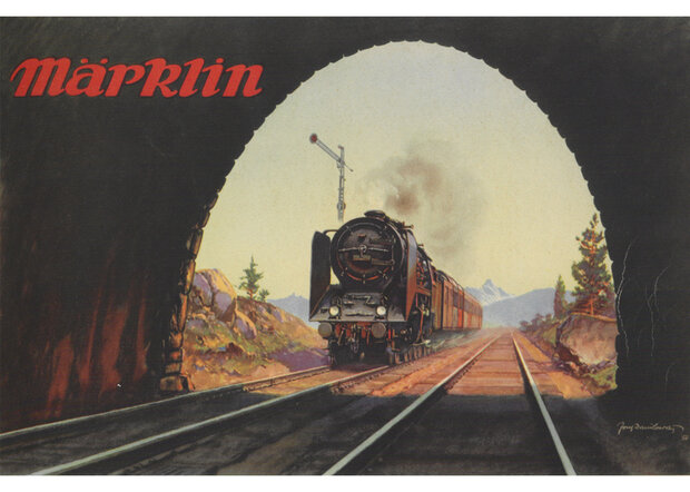 MARKLIN 45901 WAGON MÄRKLIN-CATALOGUS 1930 H0