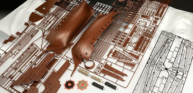 REVELL 05620 SPANISH GALLEON 1/96