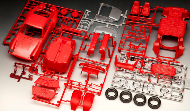 REVELL 05634 50TH OF THE YEARS PORSCHE 911 TURBO 1/24 