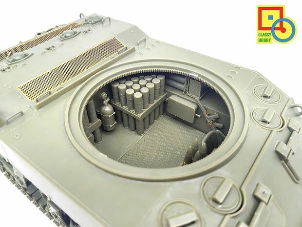 CLASSY HOBBY MC16016 US 75mm HOWITZER MOTOR GARRIAGE M8 1/16 