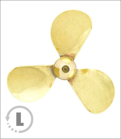 RABOESCH 146-04 BRASS PROPELLER 25-L-3BL-M3 (VE1)