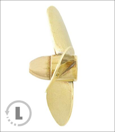 RABOESCH 146-04 BRASS PROPELLER 25-L-3BL-M3 (VE1)