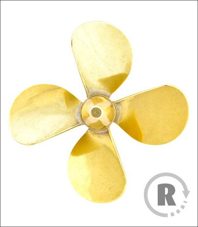 RABOESCH 147-09 BRASS PROPELLER 30-R-4BL-M4 (VE1)