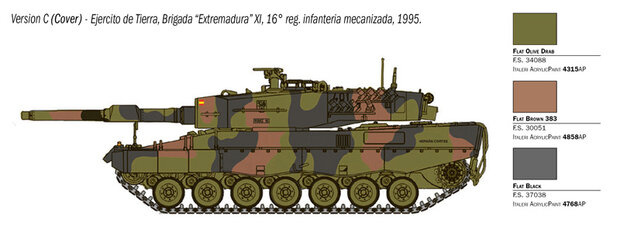 ITALERI 35106 LEOPARD 2A4 1/35