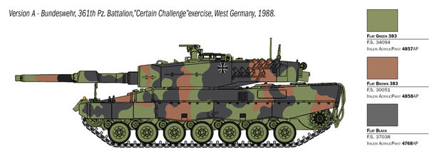 ITALERI 35106 LEOPARD 2A4 1/35