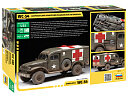 ZVEZDA 3711 AMBULANCE WC-54 1/35