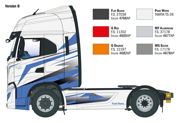 ITALERI 3963 IVECO S-WAY 1/24
