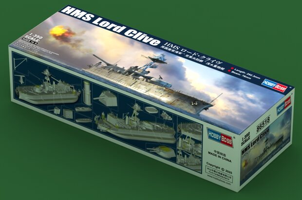 HOBBY BOSS 86518 BRITISH HMS LORD CLIVE 1/350  
