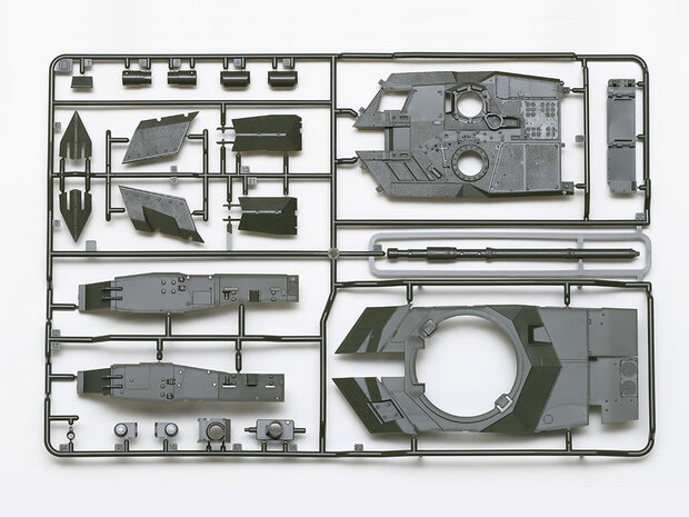 TAMIYA 35387 GERMAN MAIN BATTLE TANK KPZ LEOPARD 2 A7V 1/35