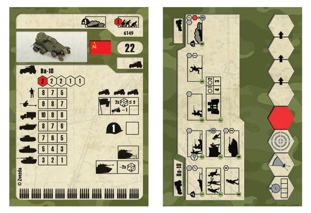 ZVEZDA 6149 SOVIET ARMORED CAR BA-10 1/100