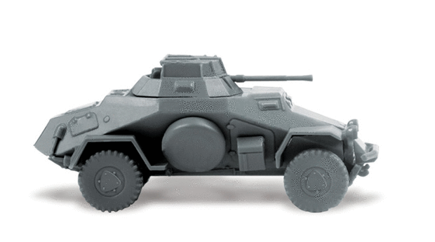 ZVEZDA 6157 GERMAN LIGHT CAR SD.KFZ.222 1/100