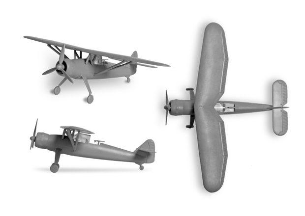 ZVEZDA 6184 HENSCHEL HS 126B-1 1/144