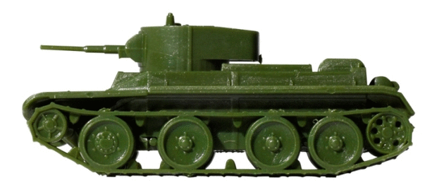 ZVEZDA 6129 SOVIET LIGHT TANK BT-5 1/100